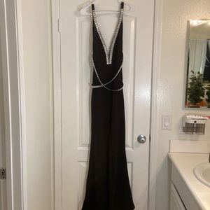 Fashion nova Black Jumpsuit size small